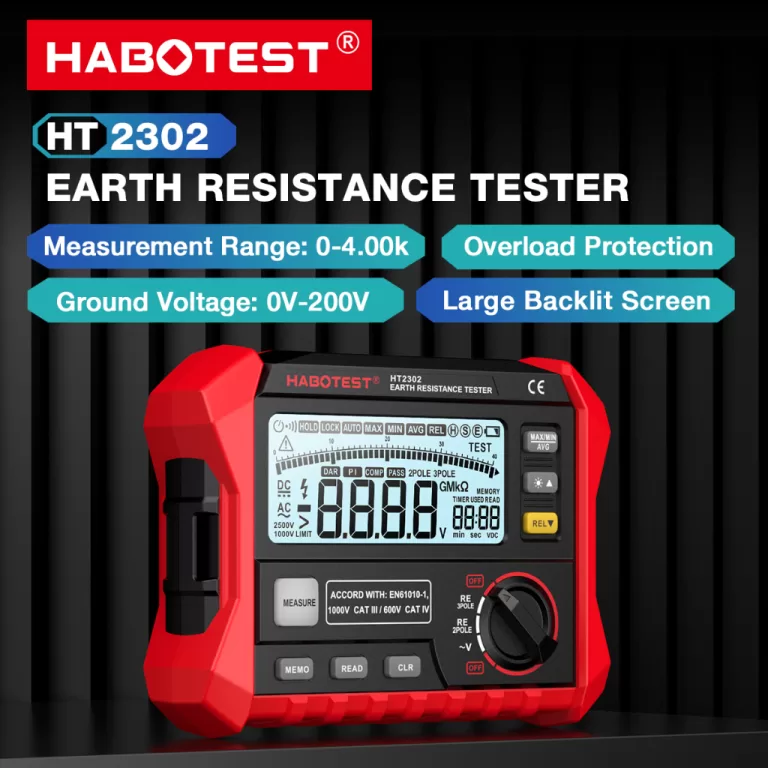 HABOTEST HT2302 Testador de isolamento medidor de 
