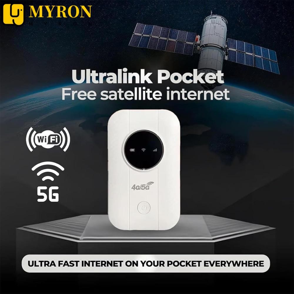 Roteador Portátil MYRON1 4/5G , Versão Asiática/Europeu , Ponto De Acesso Móvel De Bolso Alimentado