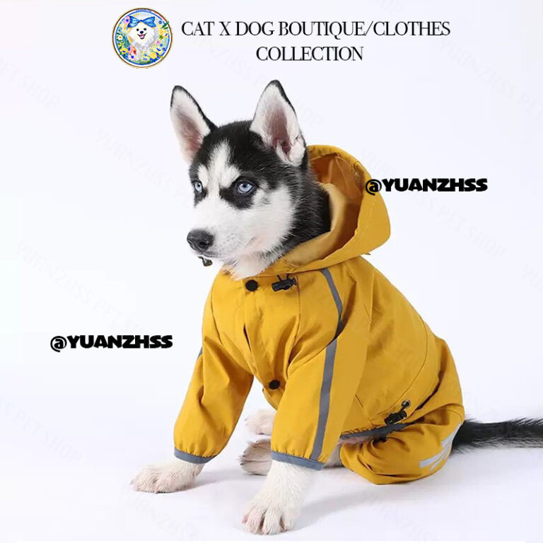 Poncho De Chuva Para Cães De 4 Pernas  Equipament
