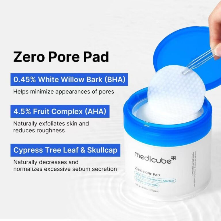 Almofada de poros Zero MEDICUBE 2.0