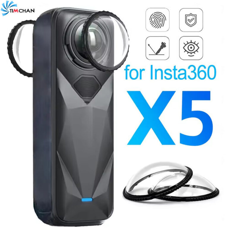 Protetor De Lente De Vidro Premium Para Insta360 X