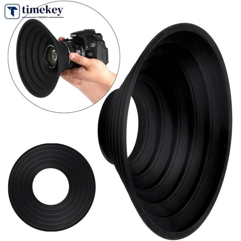 Capa De Lente De Silicone TIMEKEY Novo Protetor Re