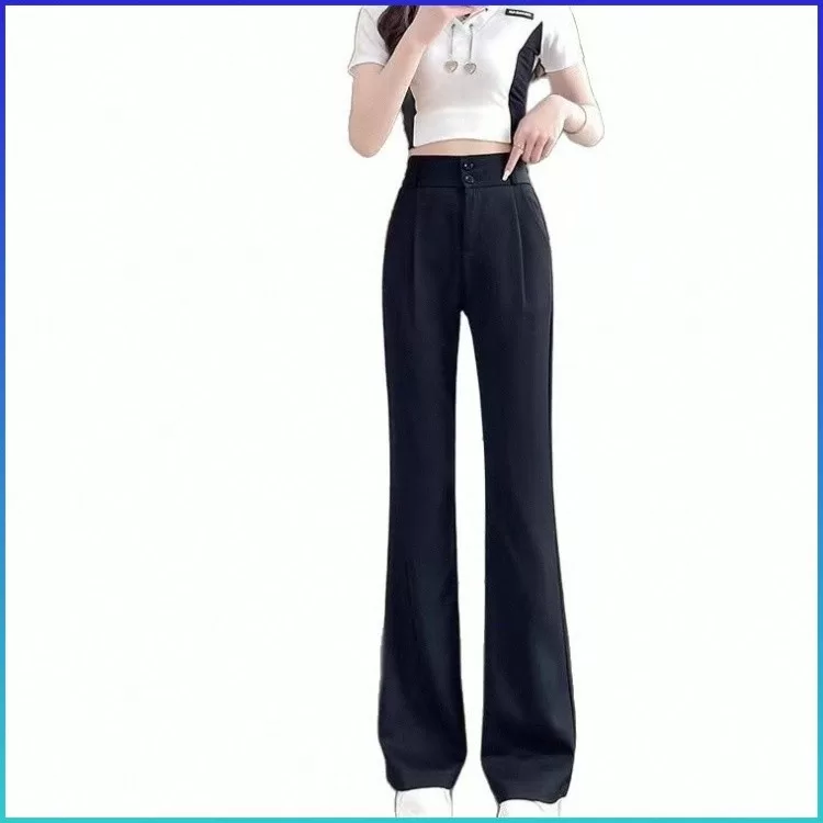 Casual Pants Stylish and Elegant Straight Pants Tr