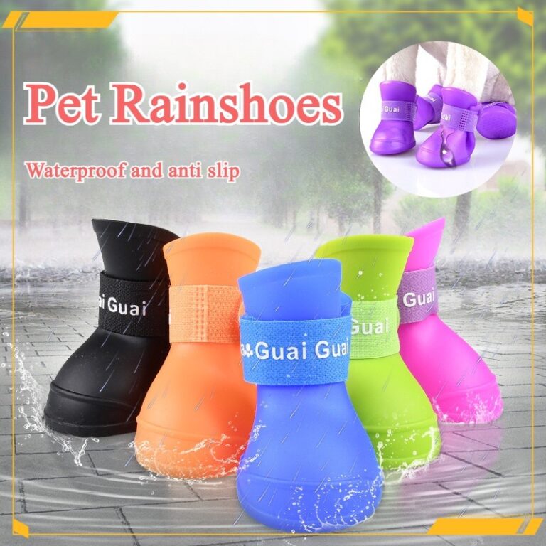 4 Pacotes de Sapatos para Animais, Botas Antiderra