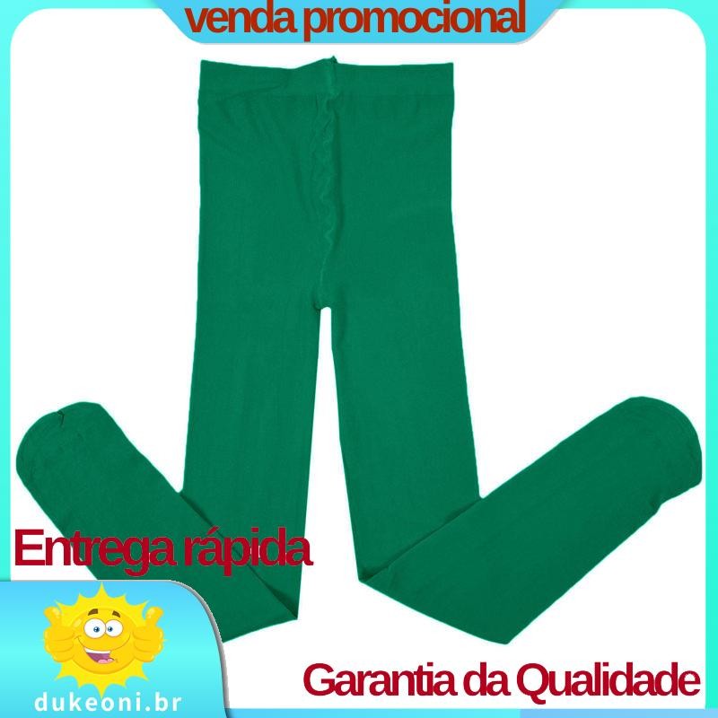 Bebê Crianças Meninas Meia-Calça De Veludo Cuecas Verde Escuro.dukeonibr