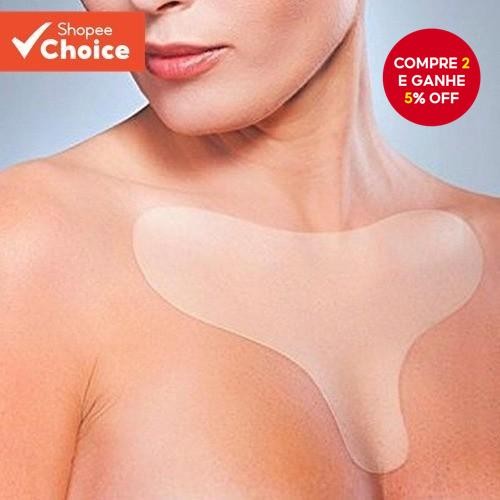Almofadas De Peito De Silicone Reutilizáveis Em F