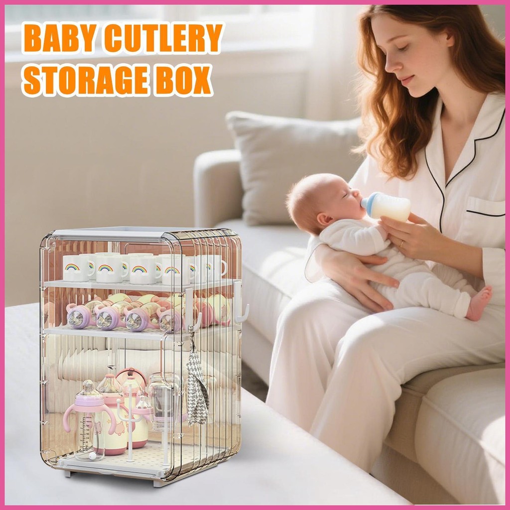 Organizador De Armazenamento De Mamadeira , Rack De Secagem De Talheres Para Berçário , Suporte Vert