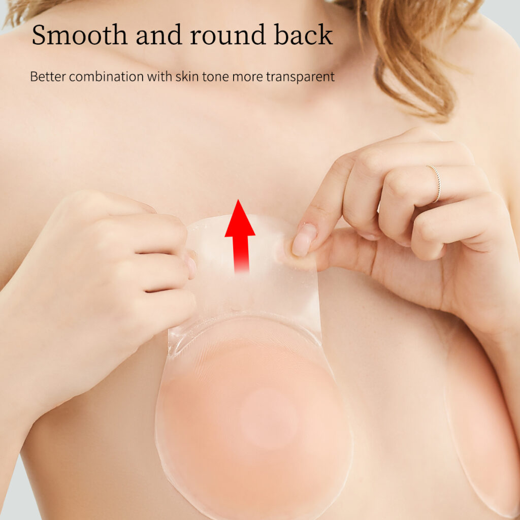 Sutiã Adesivo Invisível Push-Up – Sutiã Sem Aro, Sem Costura, Autoadesivo para Mulheres, Antiderrapa