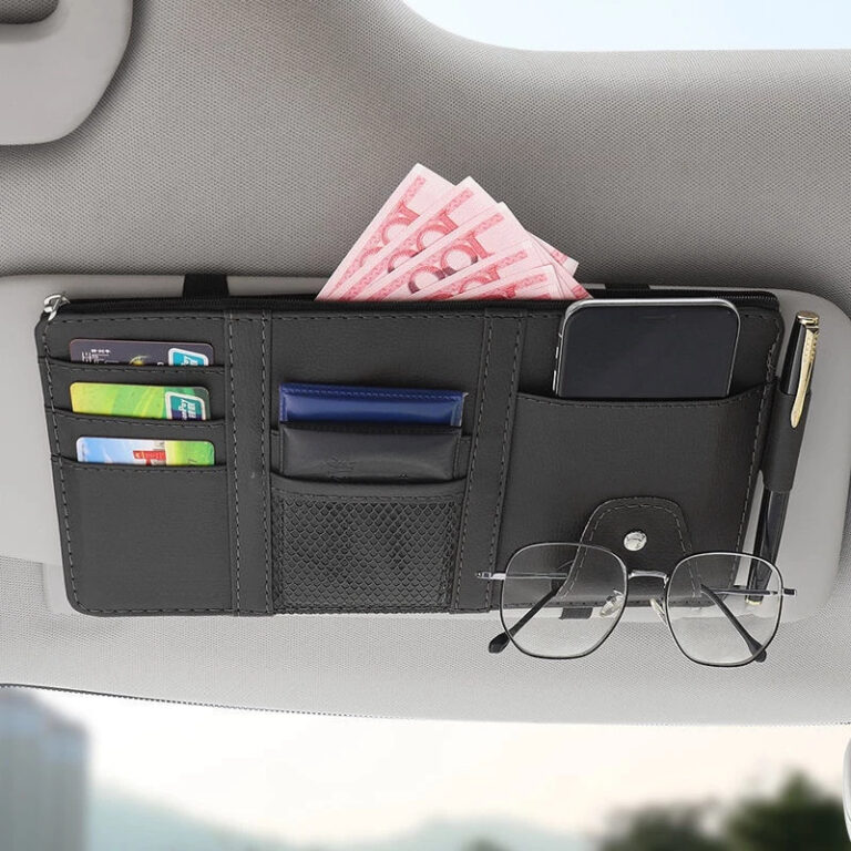 Bolsa De Armazenamento Para Viseira Solar De Carro