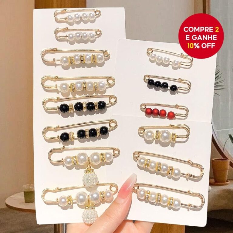 P 14 Peças Conjunto De Broche De Cintura De Péro