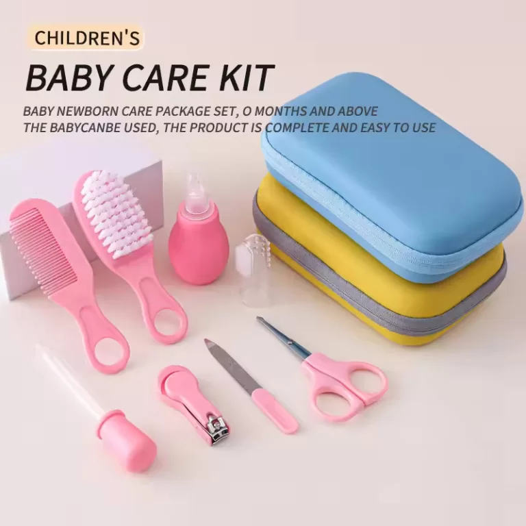 Kit de Cuidados para Bebês com 8 Peças: Inalador