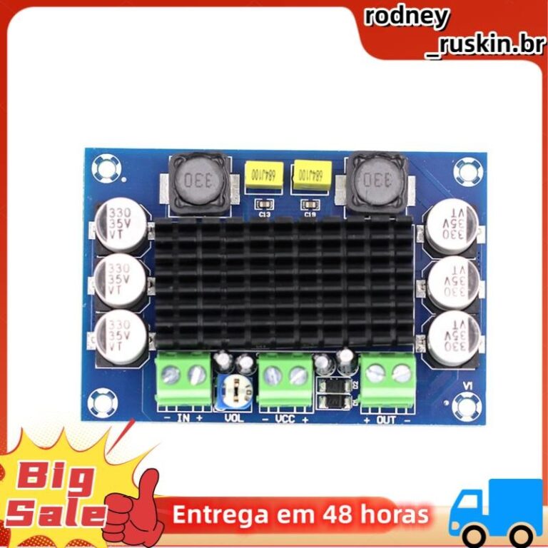 Placa Amplificadora De Potência De Áudio Digital