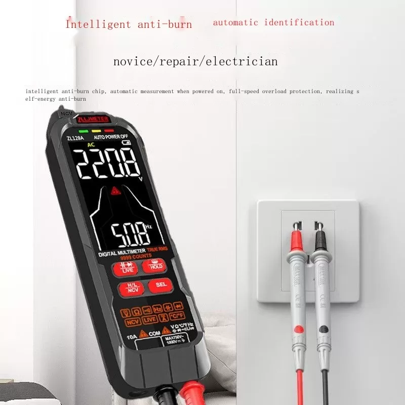 Carregamento Multímetro Inteligente Eletricista Portátil Especial Multifuncional De Alta Precisão An