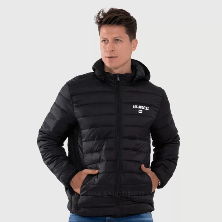 Jaqueta Bobojaco Impermeável Masculino com Bolsos