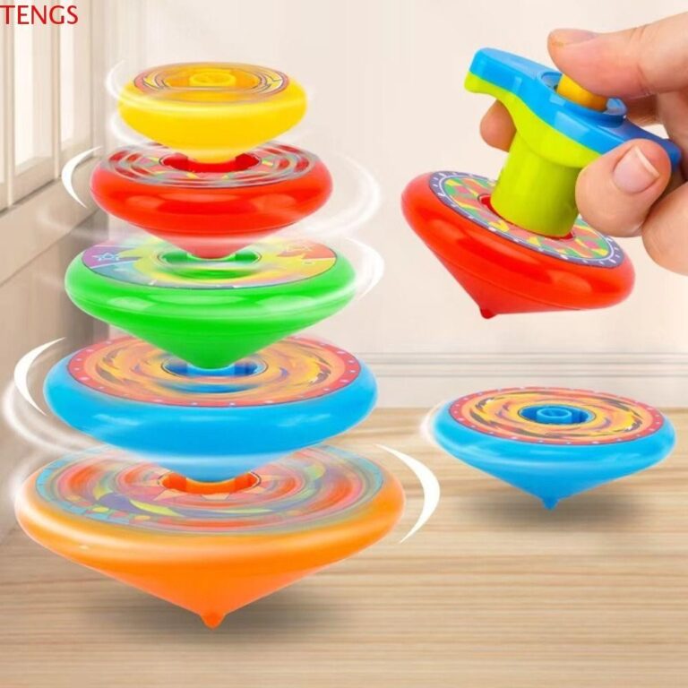 Top Giratório Empilhado TENGS , Giroscópio Dobr