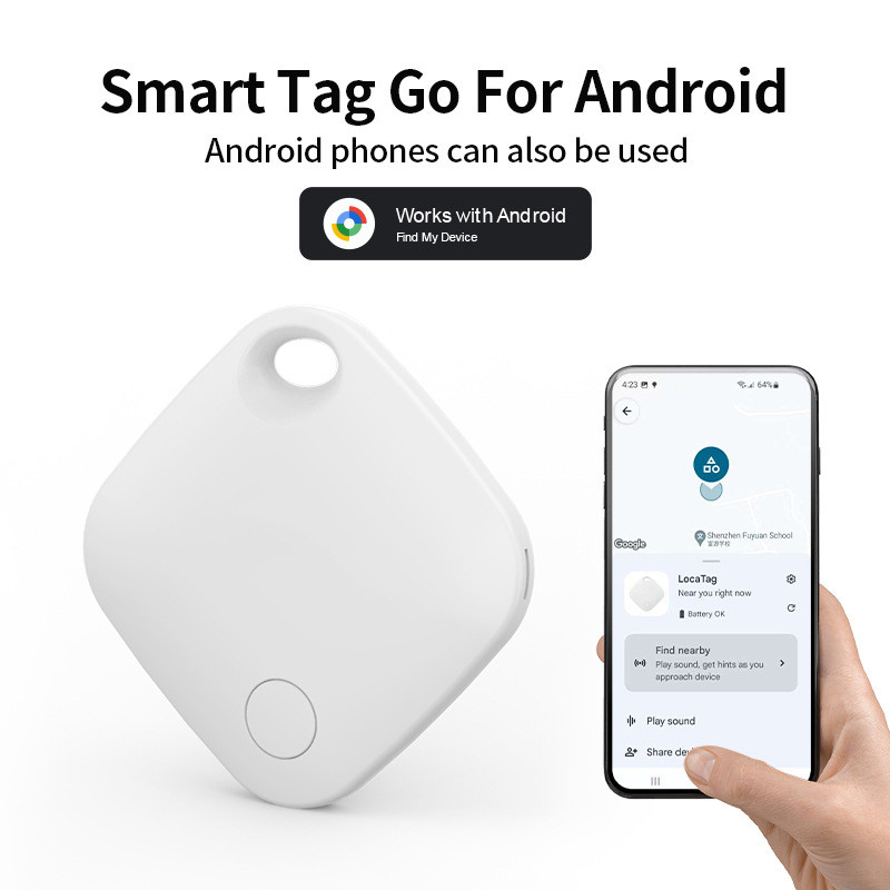 Dispositivo Anti-Perda Localizador AirTag Certificado Pela Google Para Bagagem E Animais De Estimaçã