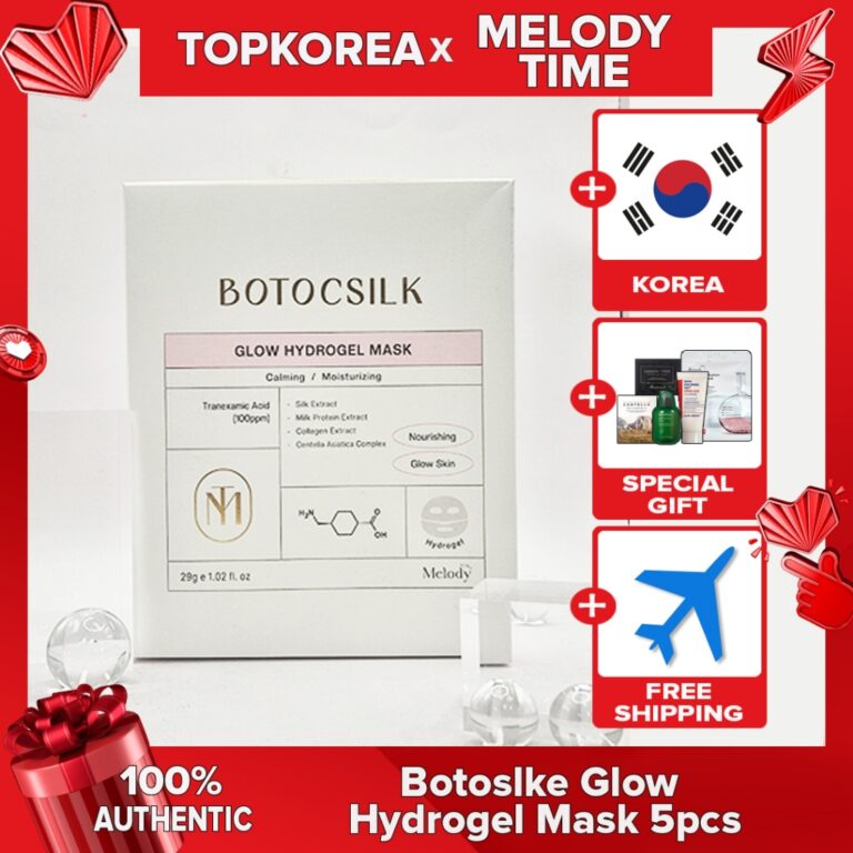 Máscara De Hidrogel Melody TIme Botoslke Glow 5 U