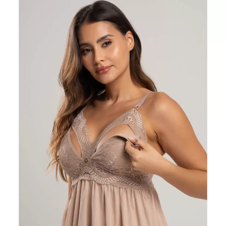 Camisola Imi Lingerie elegante Amamentação Bia