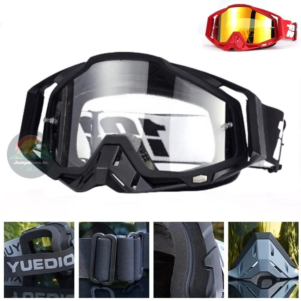 Óculos De Proteção Para 100 Motocross E Para-brisa Off-road