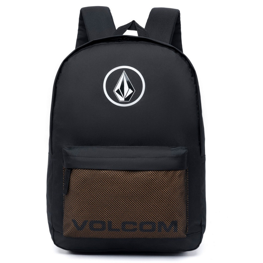 Mochila Volcom Universitária Resistente Preta