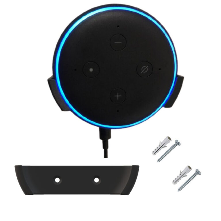 Suporte De Parede Echo Dot Compatível Com Amazon 