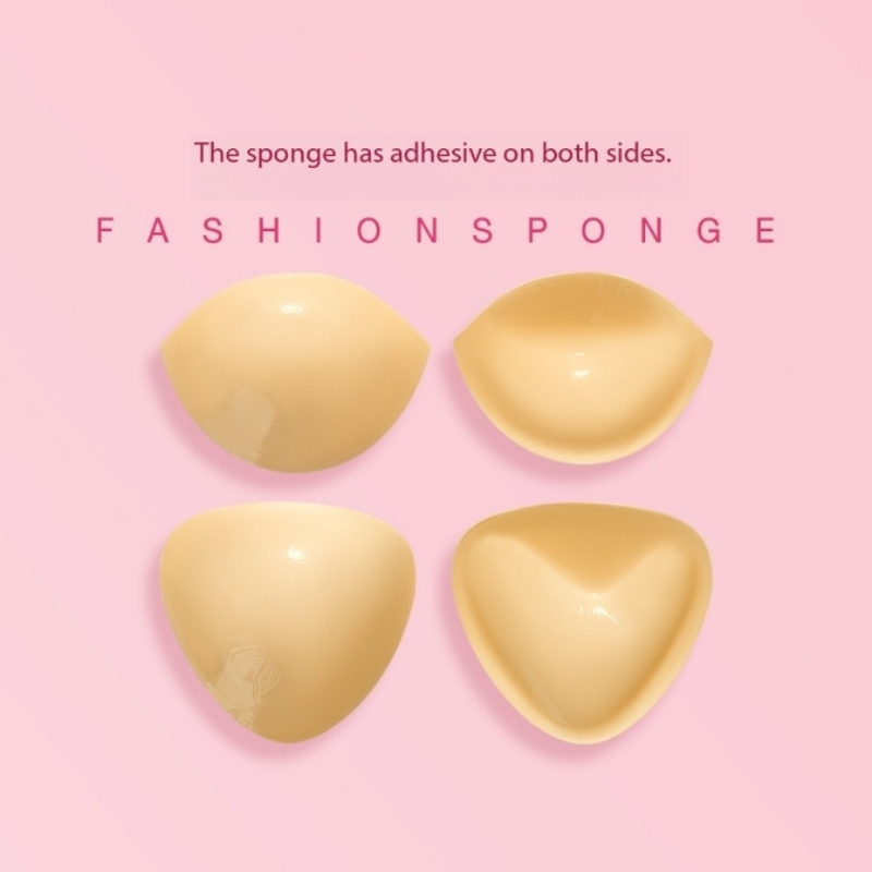 Almofadas De Peito 3D Dupla Face Invisíveis  Anti-Vazamento , Espessadas , Sem Deixar Vestígios E Re