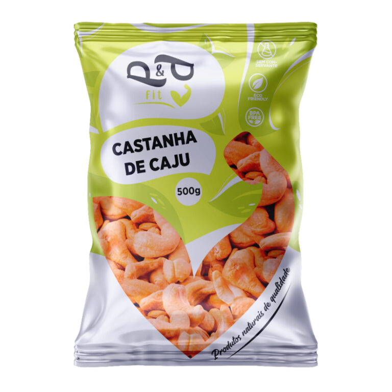 Castanha de Caju em Pedaço/Bandas 500g Torrada (C