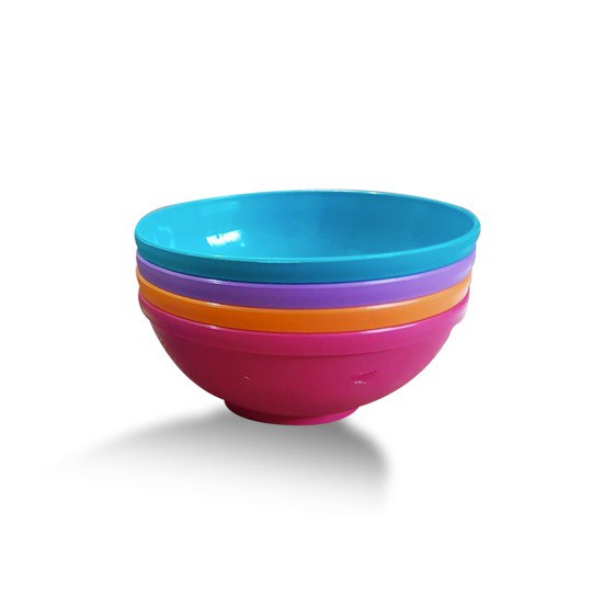 Kit 4 Tigelas Bowl Bebês 300ml Menina
