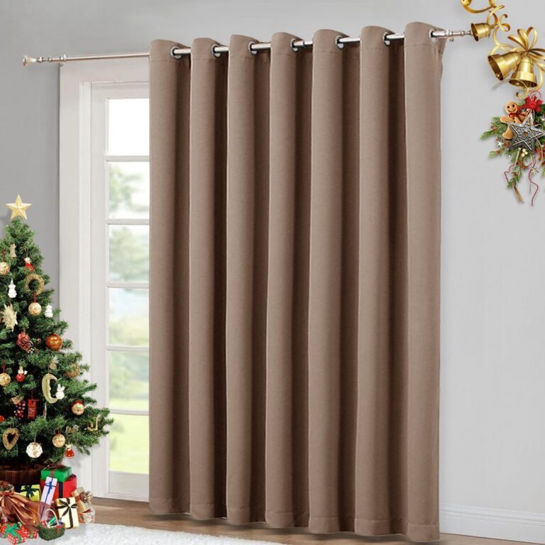 Cortina Blackout Em Tecido Para Porta 2,80m X 2,20