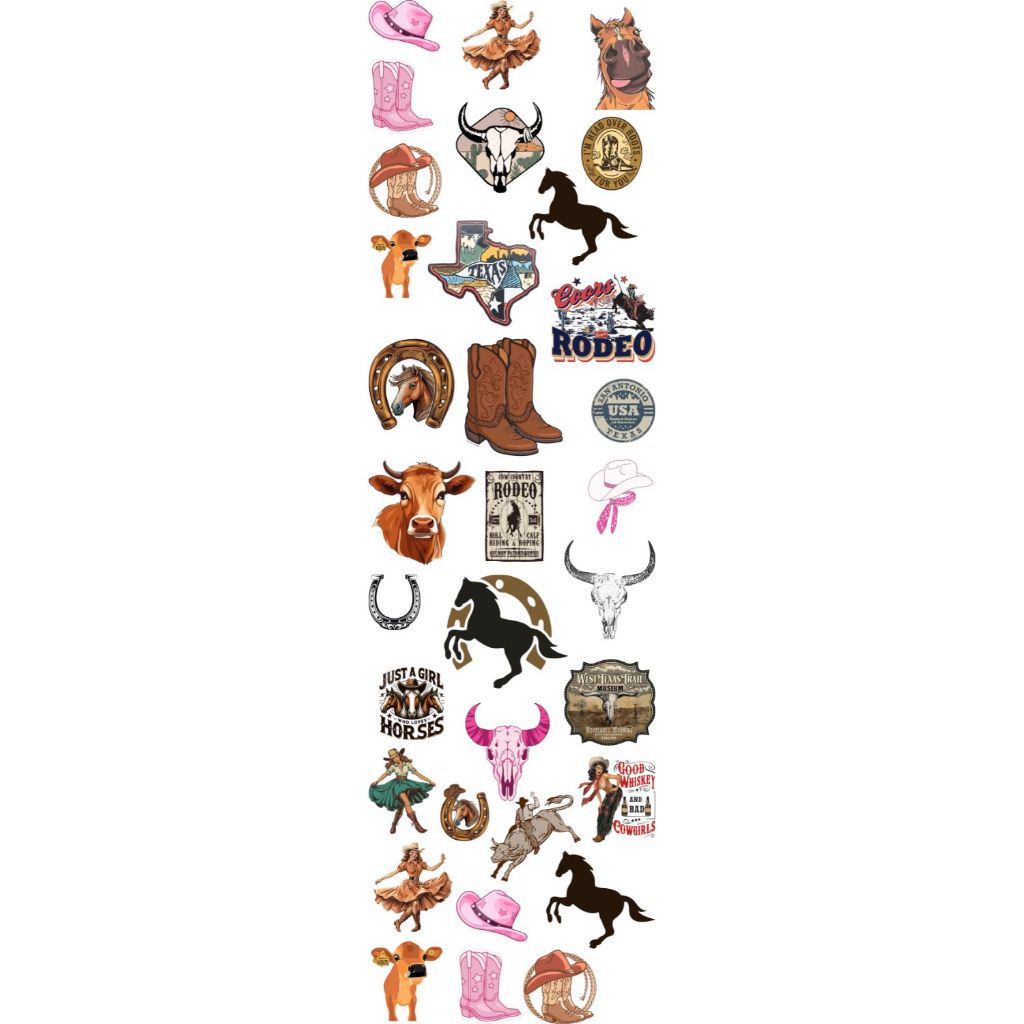 DTF Textil Impressão Country Adesivo Termocolante  Estampa Para Camisetas e Qualquer Tecido Estampas