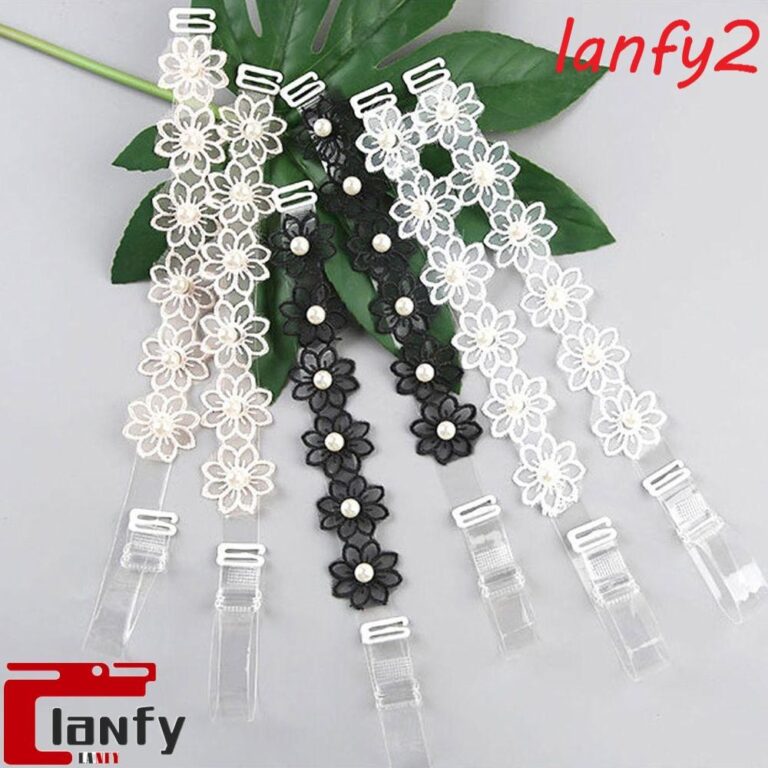 LANFY Cinto De Sutiã Feminino Com Pérolas Ajust