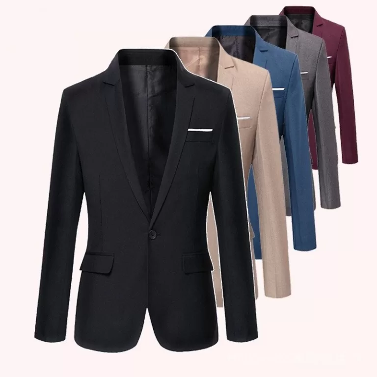 Envio em 24 horas  Outono Nova Jaqueta Blazer Masc