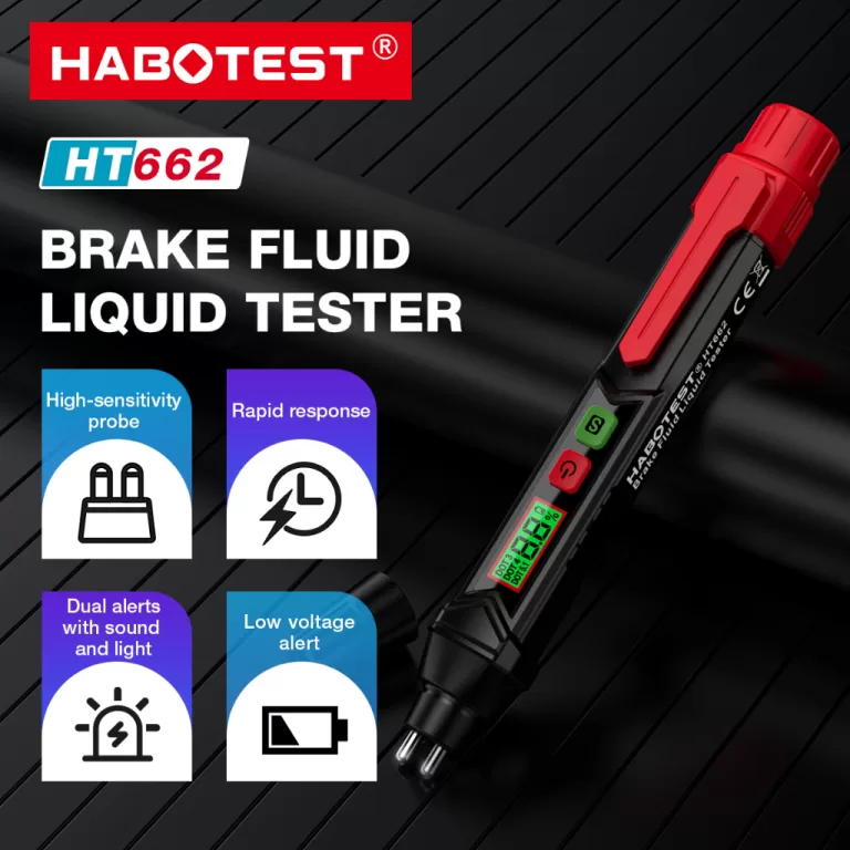 HABOTEST HT662 Medidor De Umidade De Fluido De Fre
