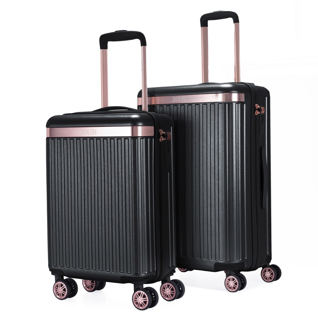 Kit Mala Viagem Resistente Cavalera C/ Cadeado Tsa Espaçosa