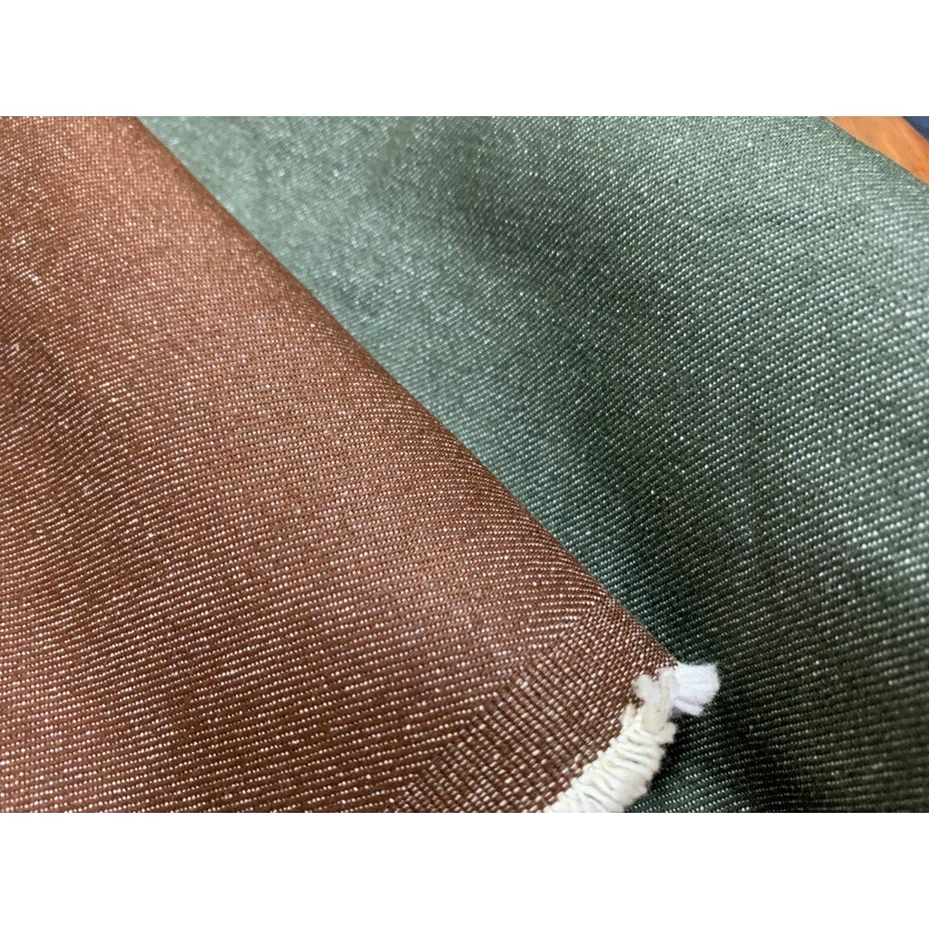 Recomendação de Tecido Qianjin para Roupas de Moda Estilo Retro Tecido de Denim Puro Algodão Grosso