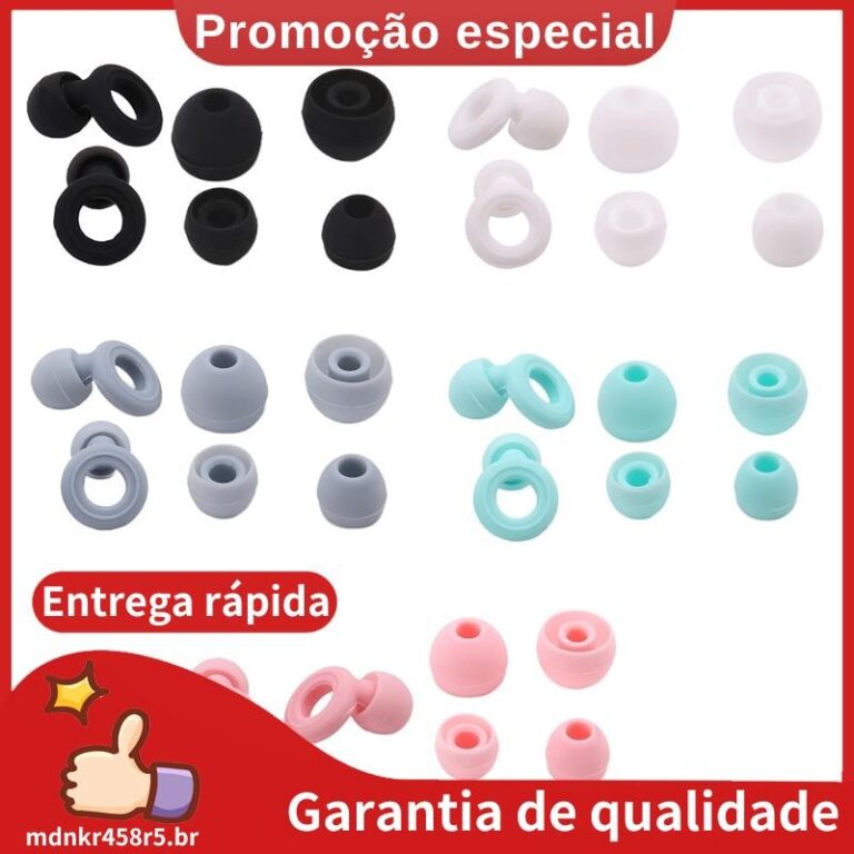 5 Pares De Tampões De Ouvido Silenciosos Para Red