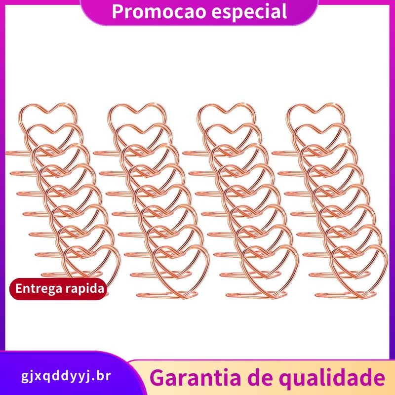Suportes Para Números De Mesa 32 Unidades , Porta-Cartões Em Formato De Coração De Jogo Mini Fotos F