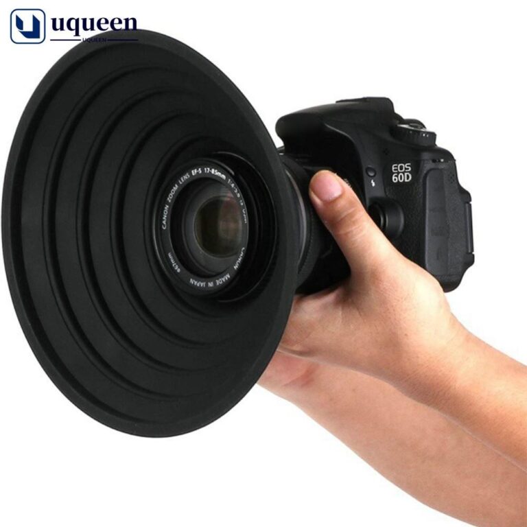 Capa De Lente De Silicone UQUEEN Novo Protetor Rev