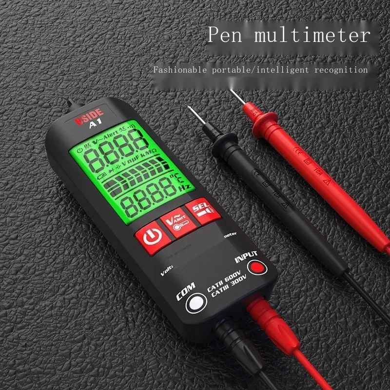 Caneta Elétrica Multímetro Integrado Eletromecânico Especial Bside Medidor Universal Inteligente Com