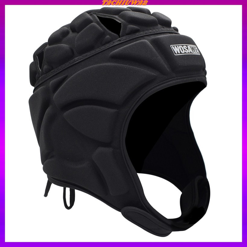 [tachiuwadaMY] Capacete Almofadado Macio – Capacete de Flag Football – Proteção de Queda para Goleir