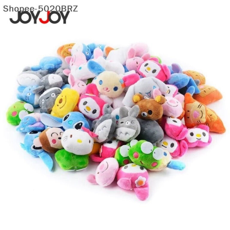 10Pcs Brinquedos de Pelúcia Bonecas 5-6cm Kawaii 