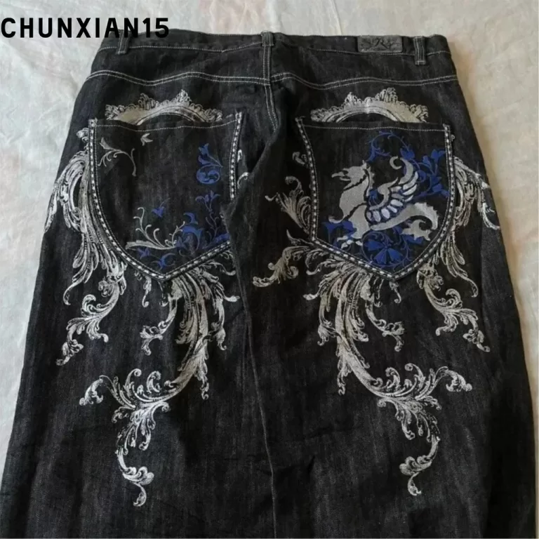 Comércio eletrônico transfronteiriço jeans hip-