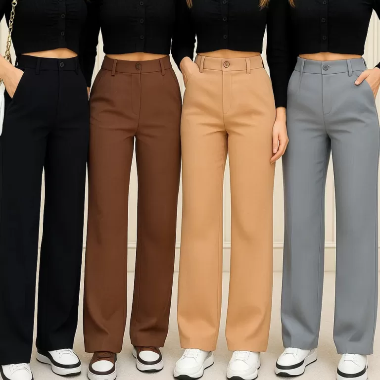 Calça Pantalona Alfaiataria Premium Cintura Alta 