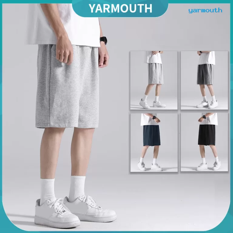 [YAR] Calças Esportivas Masculinas Com Bolsos , C