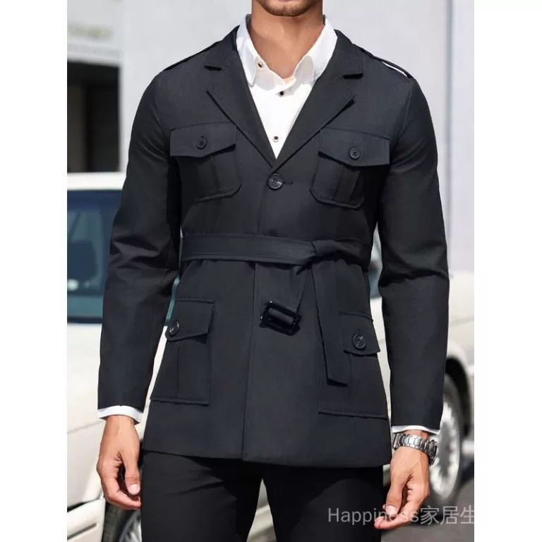 Envio em 24 horas  2024 Terno Masculino de Outono 
