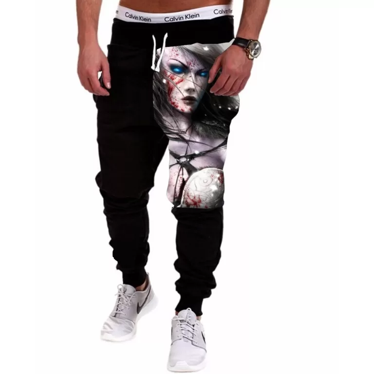 Calça Masculina de Moletom Estampada por Sublima