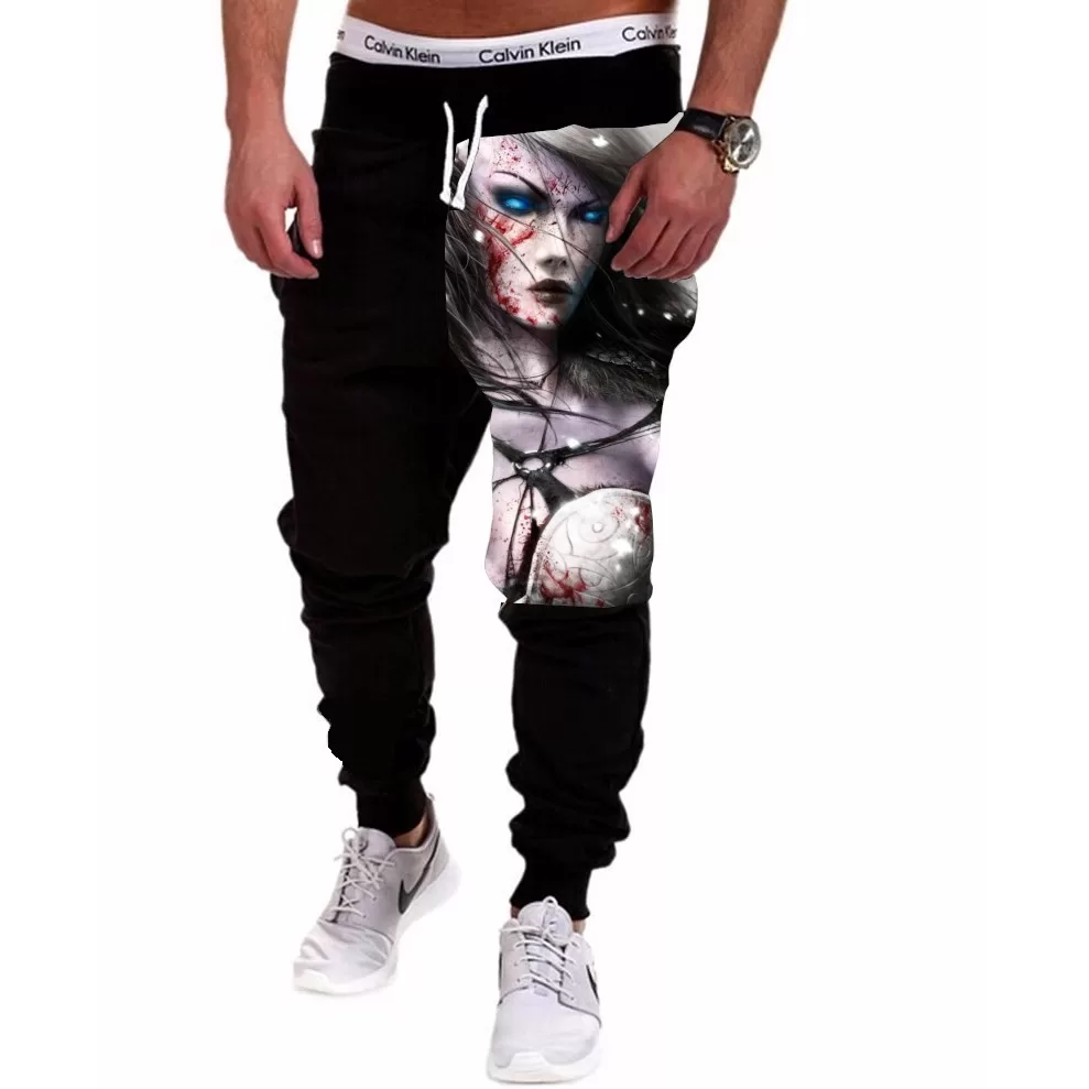 Calça Masculina de Moletom Estampada por Sublimação Soberana A257