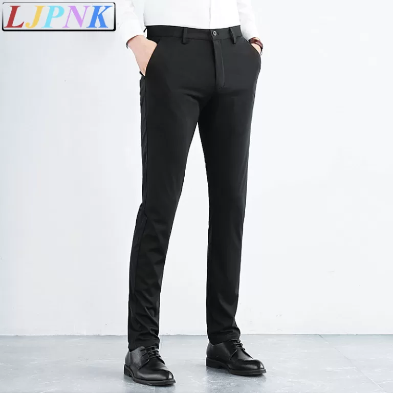 Calças Elásticas Masculinas LJPNK  Justas De Ver