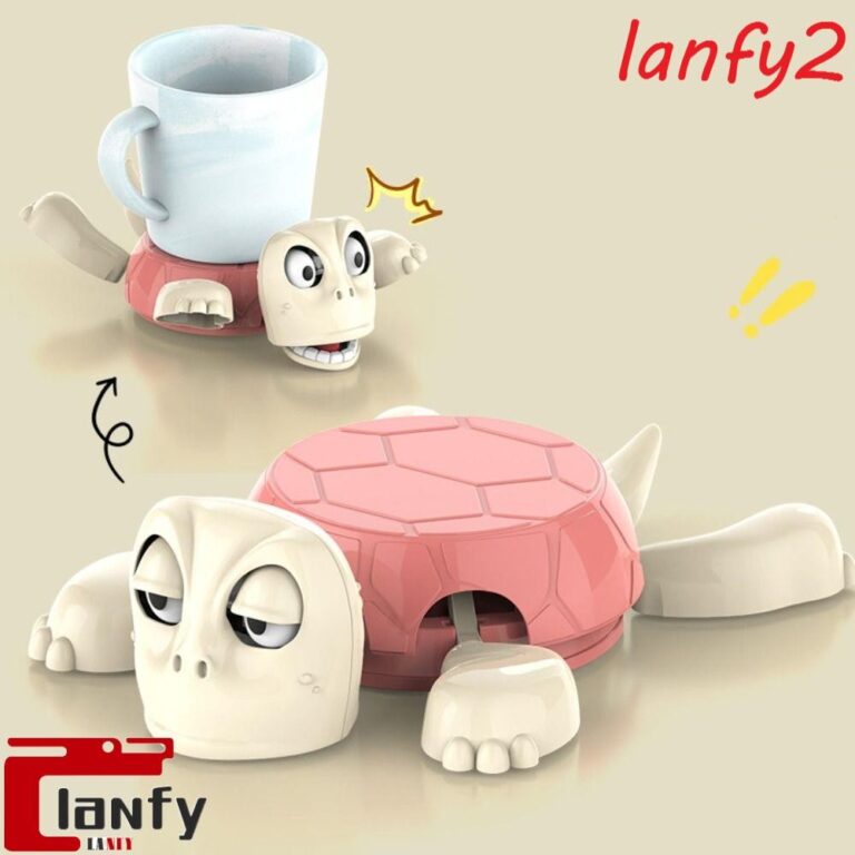LANFY Porta-Copos De Tartaruga Pânico , Assustado