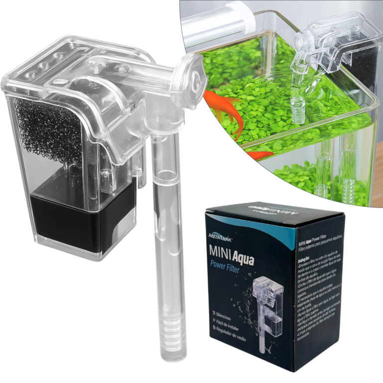 Filtro Aquario Externo 250lh Hang On Aquatank Mini